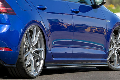 CUP Seitenschweller Volkswagen Golf 7 R, Typ AU Facelift Schwarz Matt