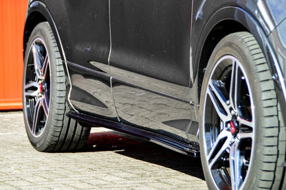 Seitenschwellersatz CUP Ford Kuga DM2 ab Bj.: 2016-2019 Schwarz Matt