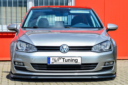 CUP Frontspoilerlippe ABS mit Seitenwing Volkswagen Golf 7 Typ AU Carbon