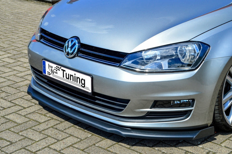 CUP Frontspoilerlippe ABS mit Seitenwing Volkswagen Golf 7 Typ AU Carbon