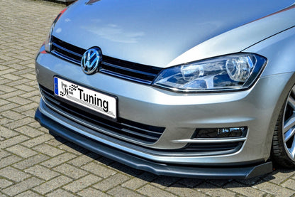 CUP Frontspoilerlippe ABS mit Seitenwing Volkswagen Golf 7 Typ AU Carbon