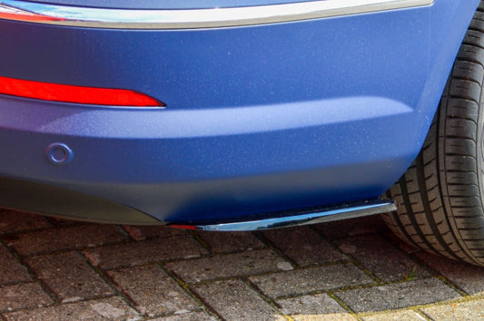 Heckansatz Seitenteile ABS Volkswagen Passat CC, Typ 3CC Schwarz Glanz