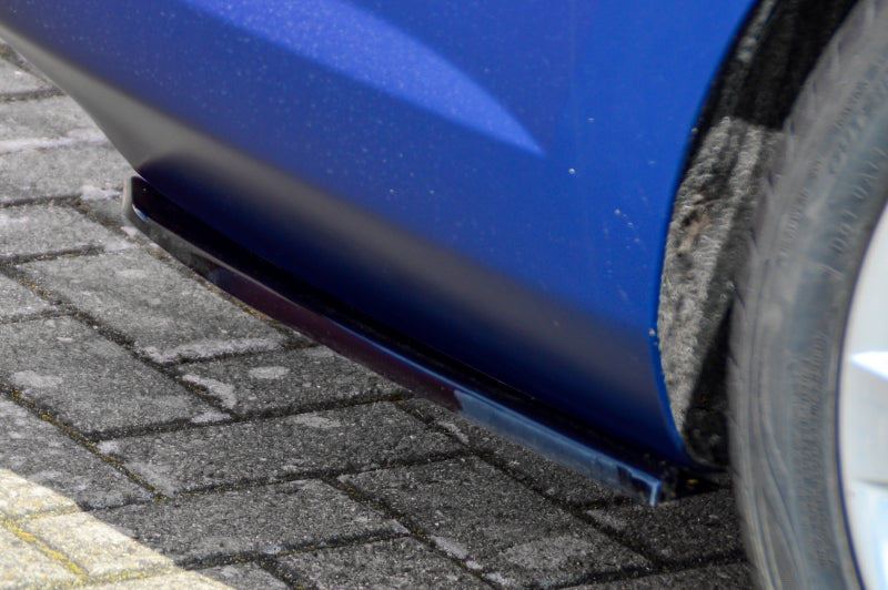 Heckansatz Seitenteile ABS Volkswagen Passat CC, Typ 3CC Schwarz Glanz