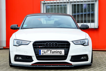 CUP Frontspoilerlippe ABS Audi A5 / B8 S-Line Bj.:2011-2017 Schwarz Matt