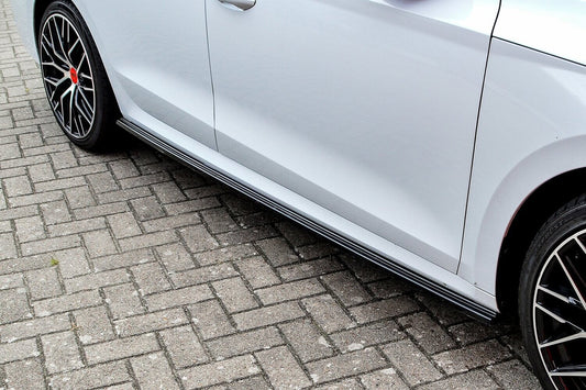 CUP Seitenschwellersatz ABS Skoda Octavia RS, NX, Limousine Schwarz Matt