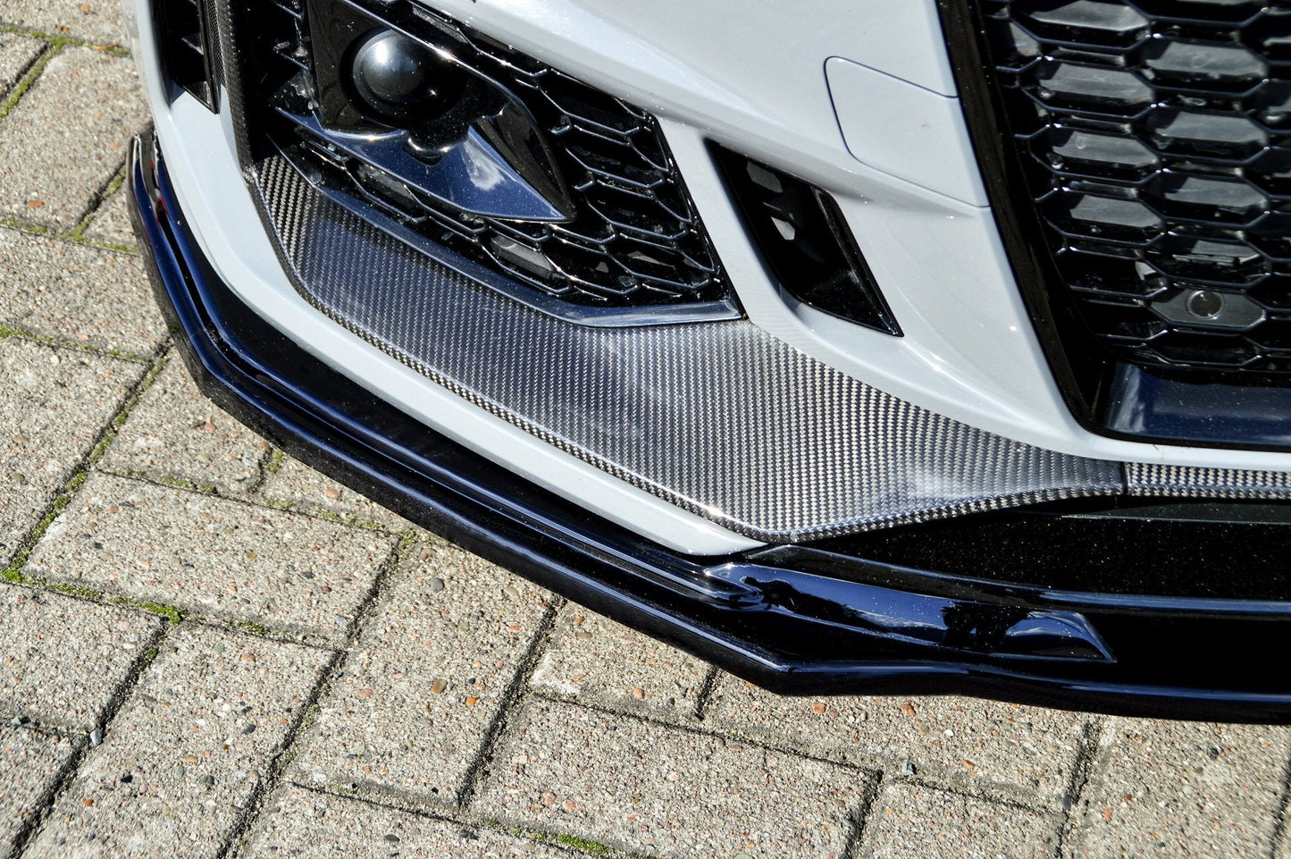 CUP Frontspoilerlippe ABS Audi RS4, B9, Avant Bj.: 2017-2020 Carbon