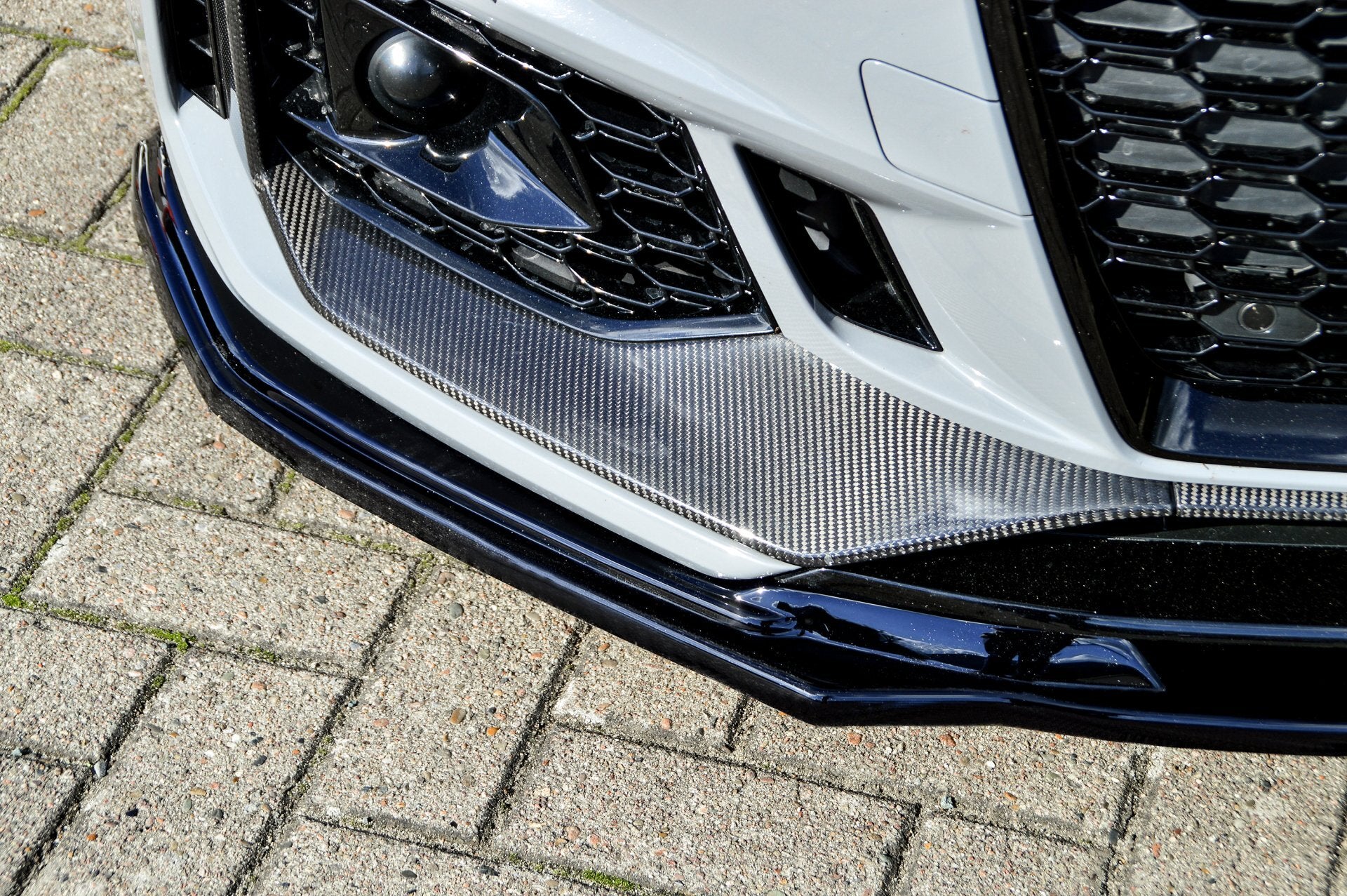 CUP Frontspoilerlippe ABS Audi RS4, B9, Avant Bj.: 2017-2020 Carbon