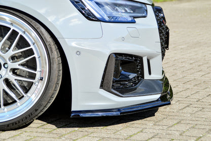 CUP Frontspoilerlippe ABS Audi RS4, B9, Avant Bj.: 2017-2020 Carbon