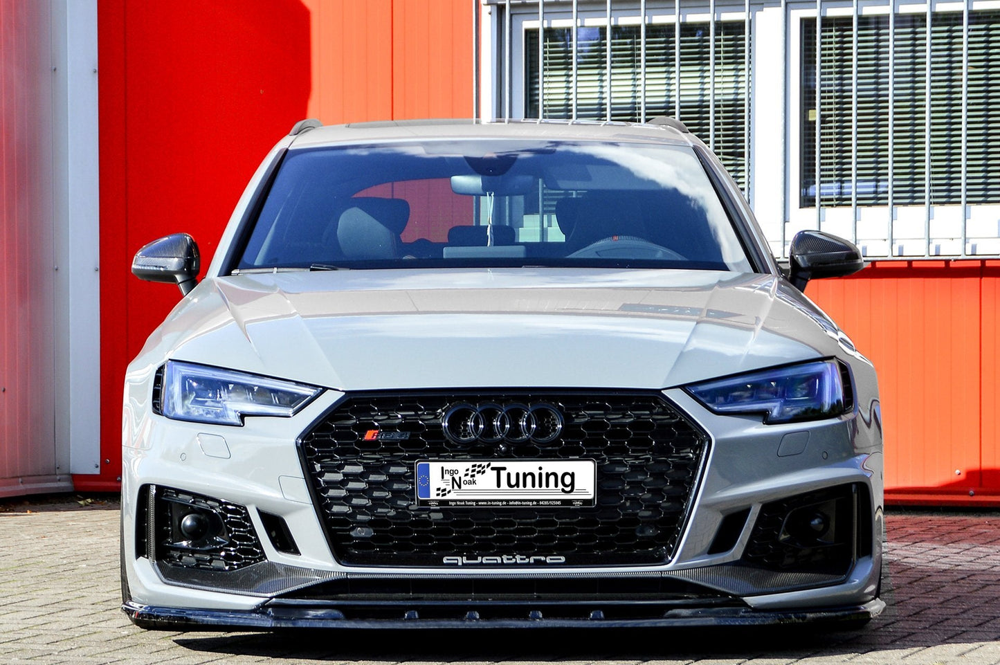 CUP Frontspoilerlippe ABS Audi RS4, B9, Avant Bj.: 2017-2020 Carbon