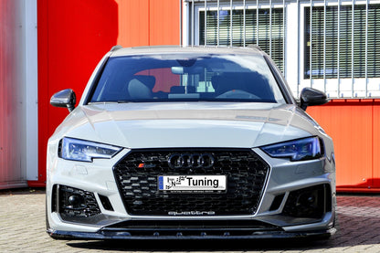 CUP Frontspoilerlippe ABS Audi RS4, B9, Avant Bj.: 2017-2020 Carbon