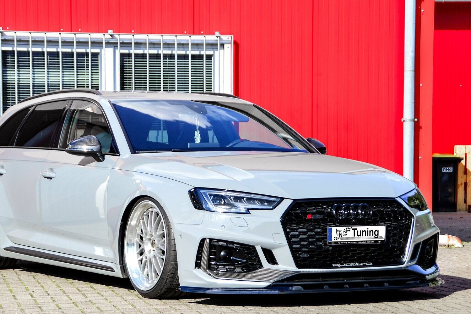 CUP Frontspoilerlippe ABS Audi RS4, B9, Avant Bj.: 2017-2020 Carbon