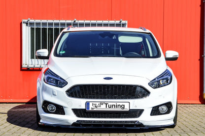CUP Frontspoilerlippe ABS Ford S-Max 2 Bj.: 2015-2019 Schwarz Glanz
