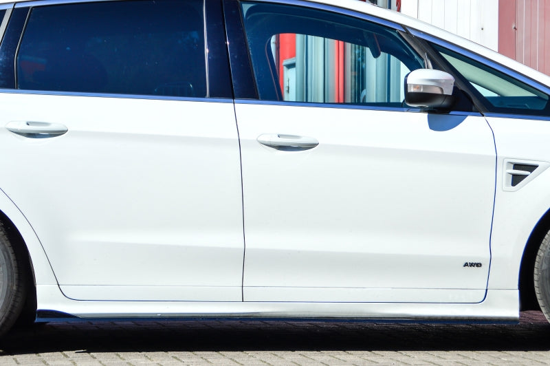 CUP 2 Seitenschweller Ford S-Max 2 Bj.: 2015-2019 Schwarz Matt