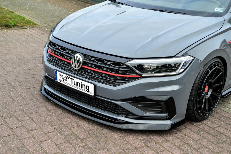 CUP Frontspoilerlippe ABS Volkswagen Jetta 7, GLI ab Bj.: 2019- Schwarz Glanz