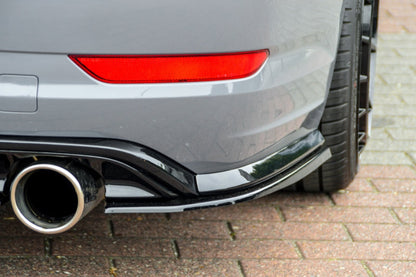 Heckansatz Seitenteile ABS Volkswagen Jetta 7, GLI ab Bj.: 2019- Schwarz Matt