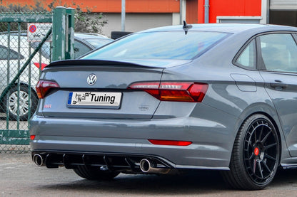 Gefräster Heckansatz Volkswagen Jetta 7, GLI ab Bj.: 2019- Schwarz Matt