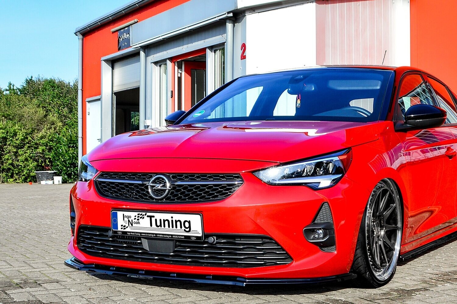 CUP Frontspoilerlippe ABS Opel Corsa F, GS-Line ab Bj.: 2019- Carbon