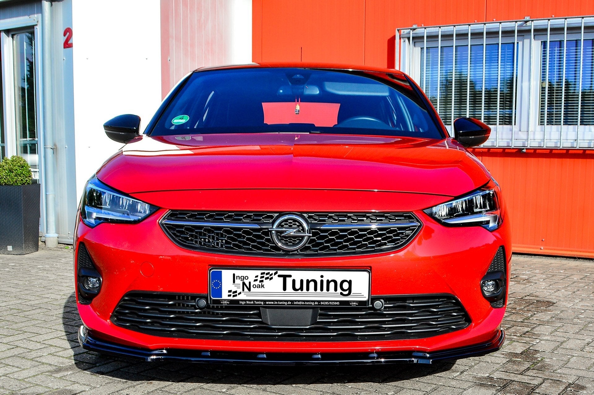 CUP Frontspoilerlippe ABS Opel Corsa F, GS-Line ab Bj.: 2019- Carbon
