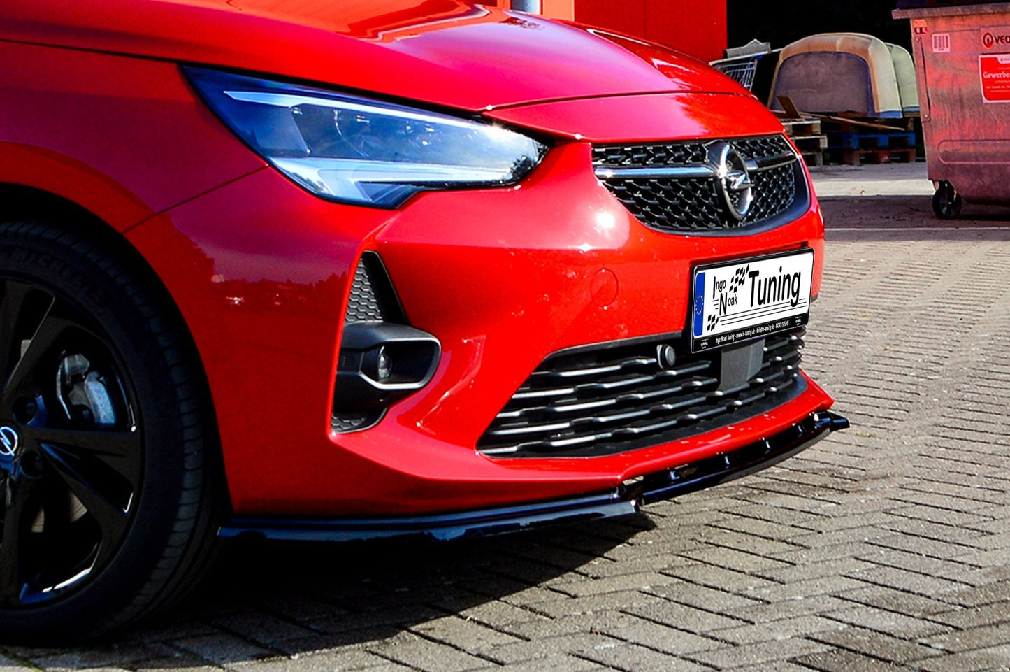 CUP Frontspoilerlippe ABS Opel Corsa F, GS-Line ab Bj.: 2019- Carbon