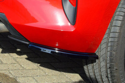 Heckansatz Seitenteile ABS Opel Corsa F, GS-Line ab Bj.: 2019- Carbon