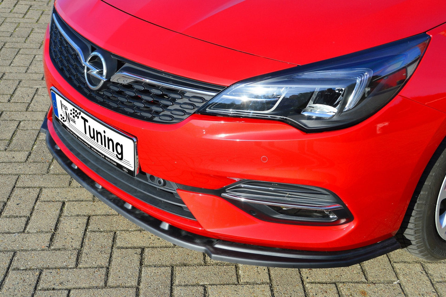 CUP Frontspoilerlippe ABS Opel Astra K, Schrägheck Bj.: 2019-2021 Carbon
