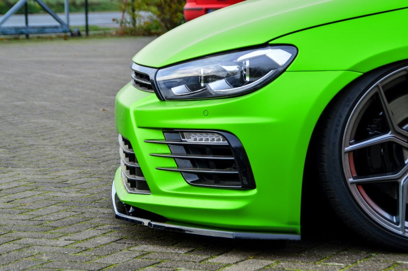 CUP Frontspoilerlippe ABS, Phase 2 Volkswagen Scirocco R Facelift Carbon