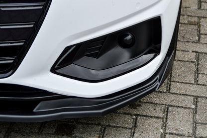 CUP Frontspoilerlippe ABS mit Seitenwing Audi A4 Facelift, B9 8W Carbon