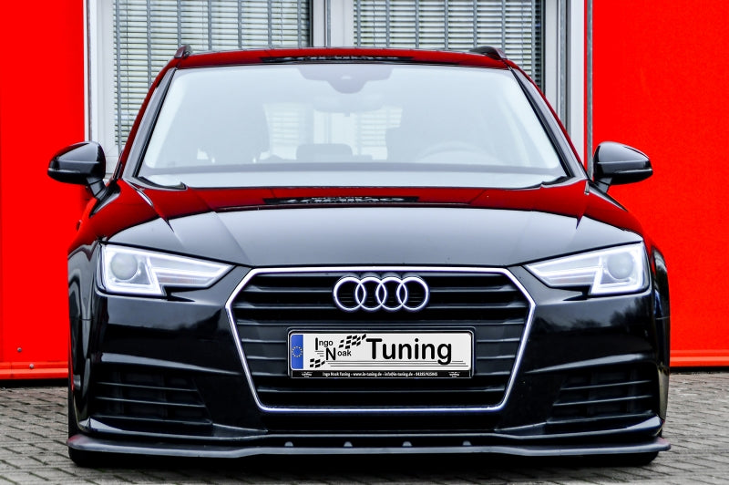 CUP Frontspoilerlippe ABS Audi A4 B9 ab Bj.:2015- Schwarz Matt