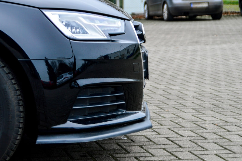 CUP Frontspoilerlippe ABS Audi A4 B9 ab Bj.:2015- Schwarz Matt