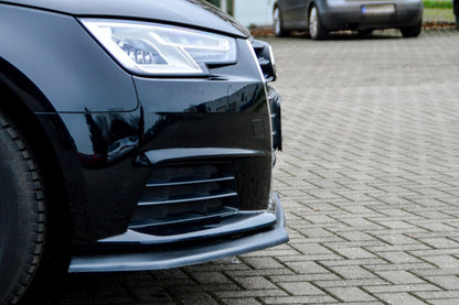 CUP Frontspoilerlippe ABS Audi A4 B9 ab Bj.:2015- Schwarz Matt