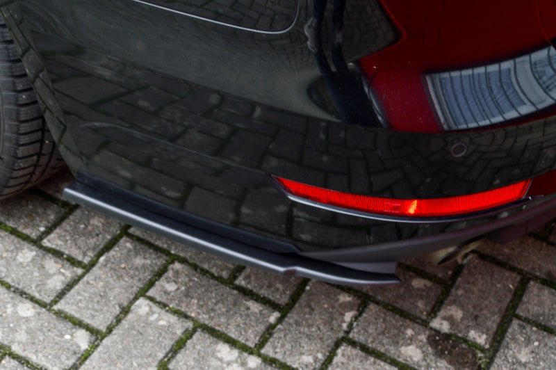 Heckansatz Seitenteile ABS Audi A4 B9 ab Bj.:2015- Schwarz Matt