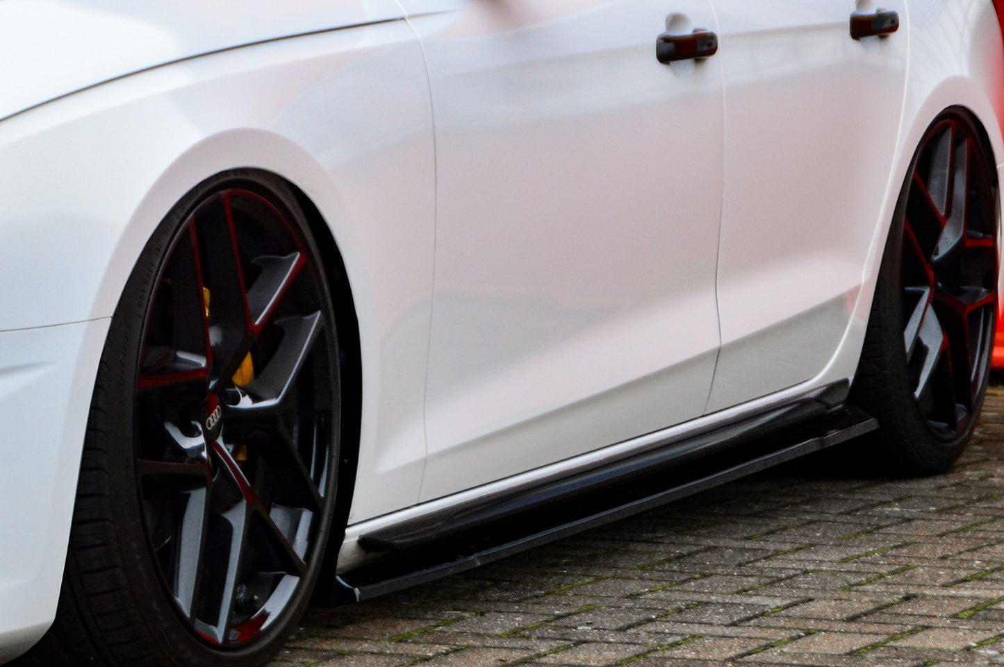 Seitenschwellersatz ABS Audi S4, B9, 8W Facelift ab Bj.:2019- Carbon