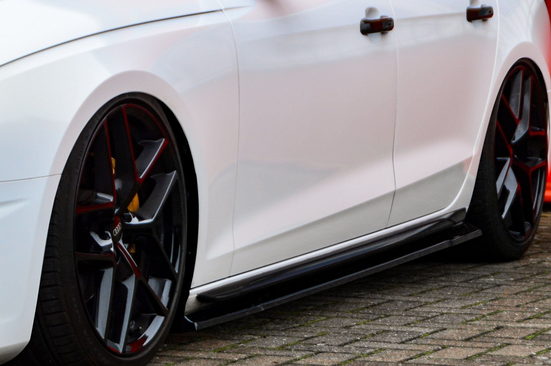 Seitenschwellersatz ABS Audi S4, B9, 8W Facelift ab Bj.:2019- Carbon