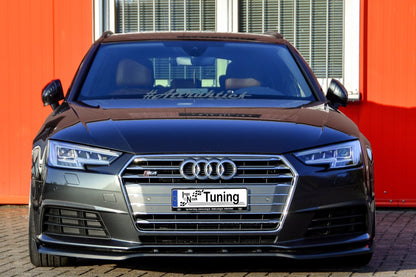 CUP Frontspoilerlippe ABS mit Seitenwing Audi A4 B9 Bj.:2015-2019 Carbon