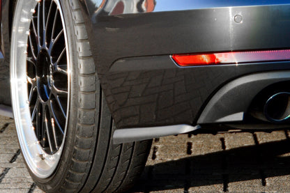 Heckansatz Seitenteile ABS Audi A4 B9 Bj.:2015-2019 Schwarz Glanz