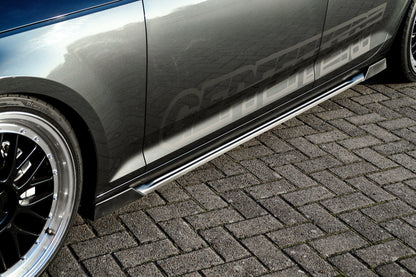 Seitenschwellersatz mit Wing Audi A4 B9 Bj.:06/2018-05/2019 Carbon