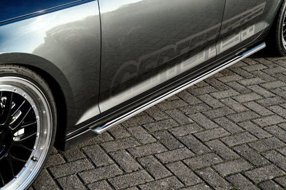 Seitenschwellersatz mit Wing Audi A4 Facelift, B9 8W ab Bj.:2019- Carbon