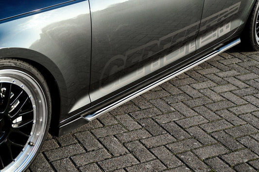 Seitenschwellersatz mit Wing Audi A4 Facelift, B9 8W ab Bj.:2019- Carbon