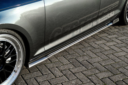 Seitenschwellersatz mit Wing Audi A4 B9 Bj.:06/2018-05/2019 Carbon