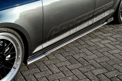 Seitenschwellersatz mit Wing Audi A4 B9 Bj.:2015-2019 Carbon