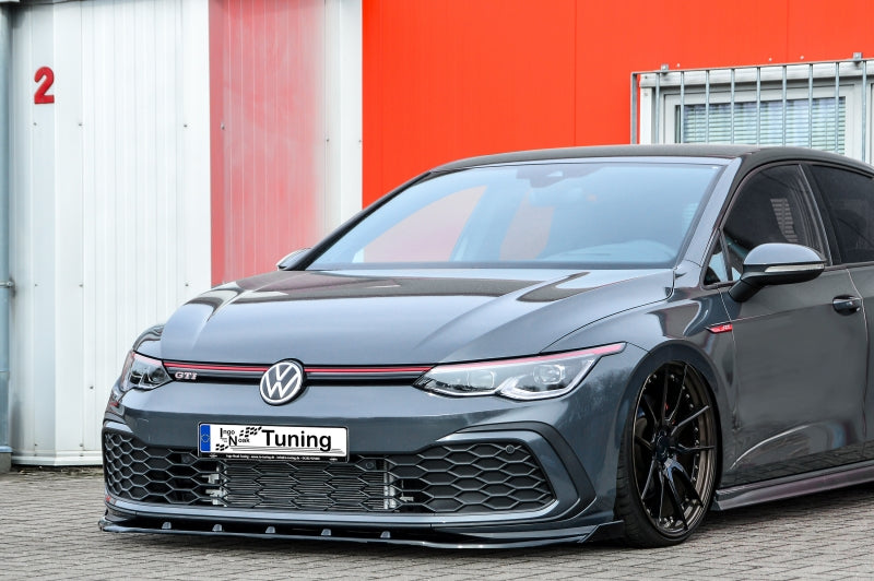 CUP Frontspoilerlippe ABS Volkswagen Golf 8 GTI ( CD1) Schwarz Glanz