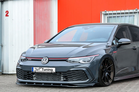 CUP Frontspoilerlippe ABS Volkswagen Golf 8 GTI ( CD1) Schwarz Glanz
