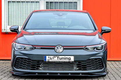 CUP Frontspoilerlippe ABS Volkswagen Golf 8 GTI ( CD1) Schwarz Matt