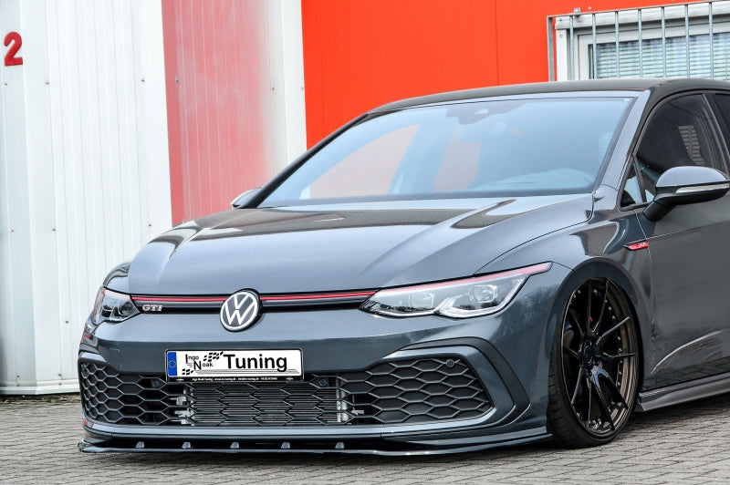 CUP Frontspoilerlippe ABS Volkswagen Golf 8 GTD ( CD1) Schwarz Matt