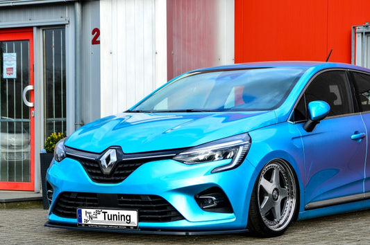 CUP Frontspoilerlippe ABS Renault Clio 5 ab Bj.: 2019- Schwarz Glanz