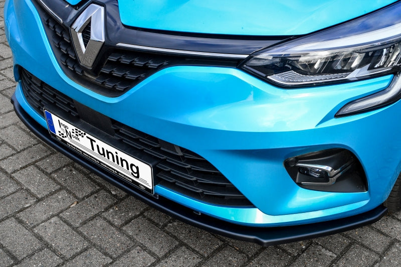 CUP Frontspoilerlippe ABS Renault Clio 5 ab Bj.: 2019- Schwarz Glanz