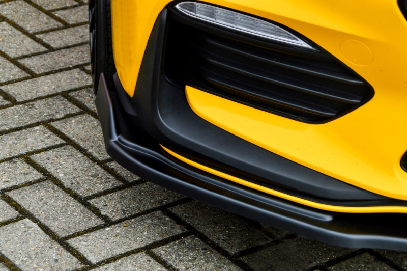 CUP Frontspoilerlippe ABS mit Flaps Hyundai i30 Fastback N-Line Schwarz Glanz