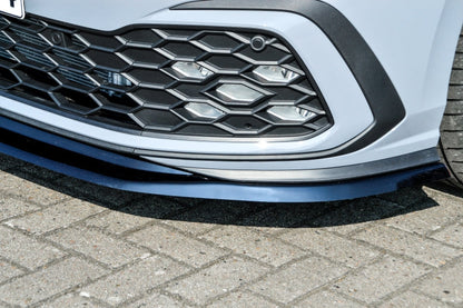 CUP Frontspoilerlippe ABS Volkswagen Golf 8 GTD ( CD1) Schwarz Matt