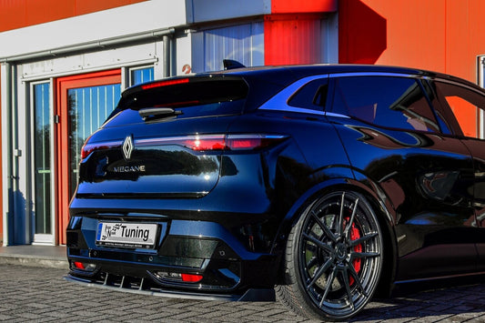 Heckdiffusor ABS Renault Megane E-Tech Elektric, Typ: RCB Schwarz Glanz