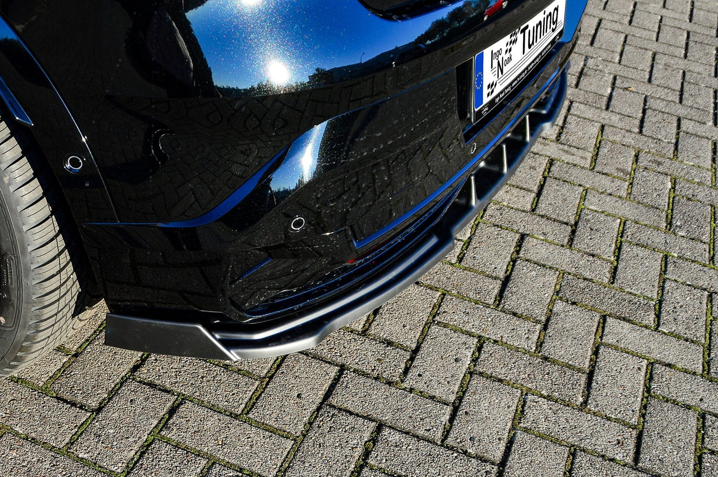 Heckdiffusor ABS Renault Megane E-Tech Elektric, Typ: RCB Schwarz Glanz